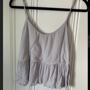 Light Gray top shop tank